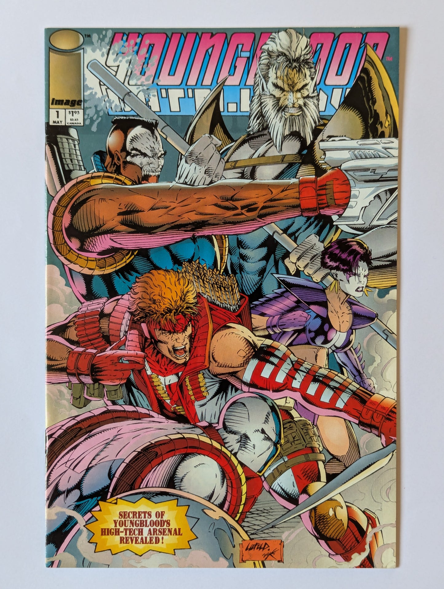 Youngblood Battlezone #1 Image Comic Book