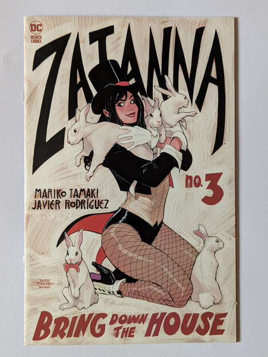 Zatanna Bring Down the House #3 Variant DC Comic Book