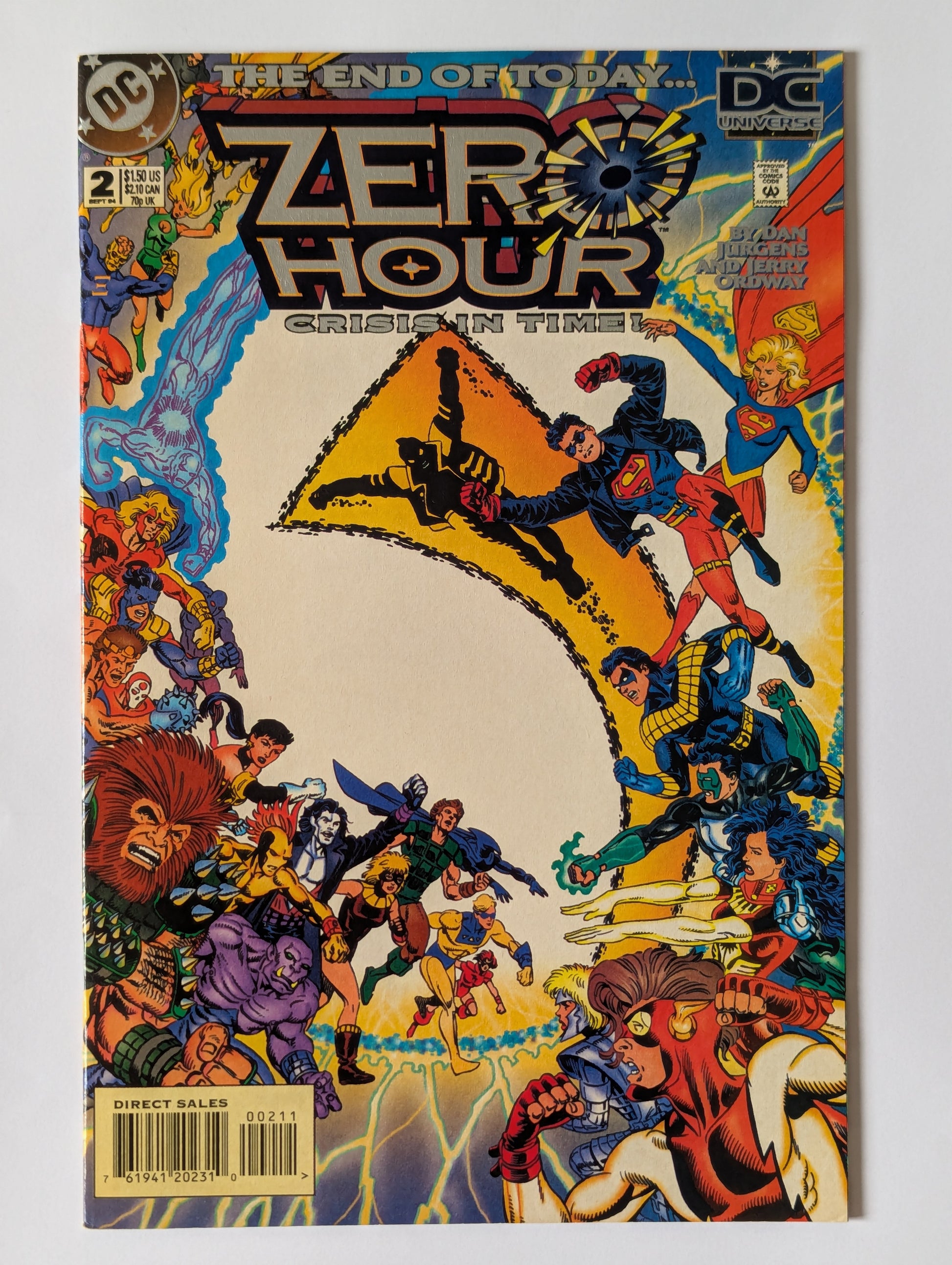 Zero Hour Crisis in Time #2 DC Comic Book