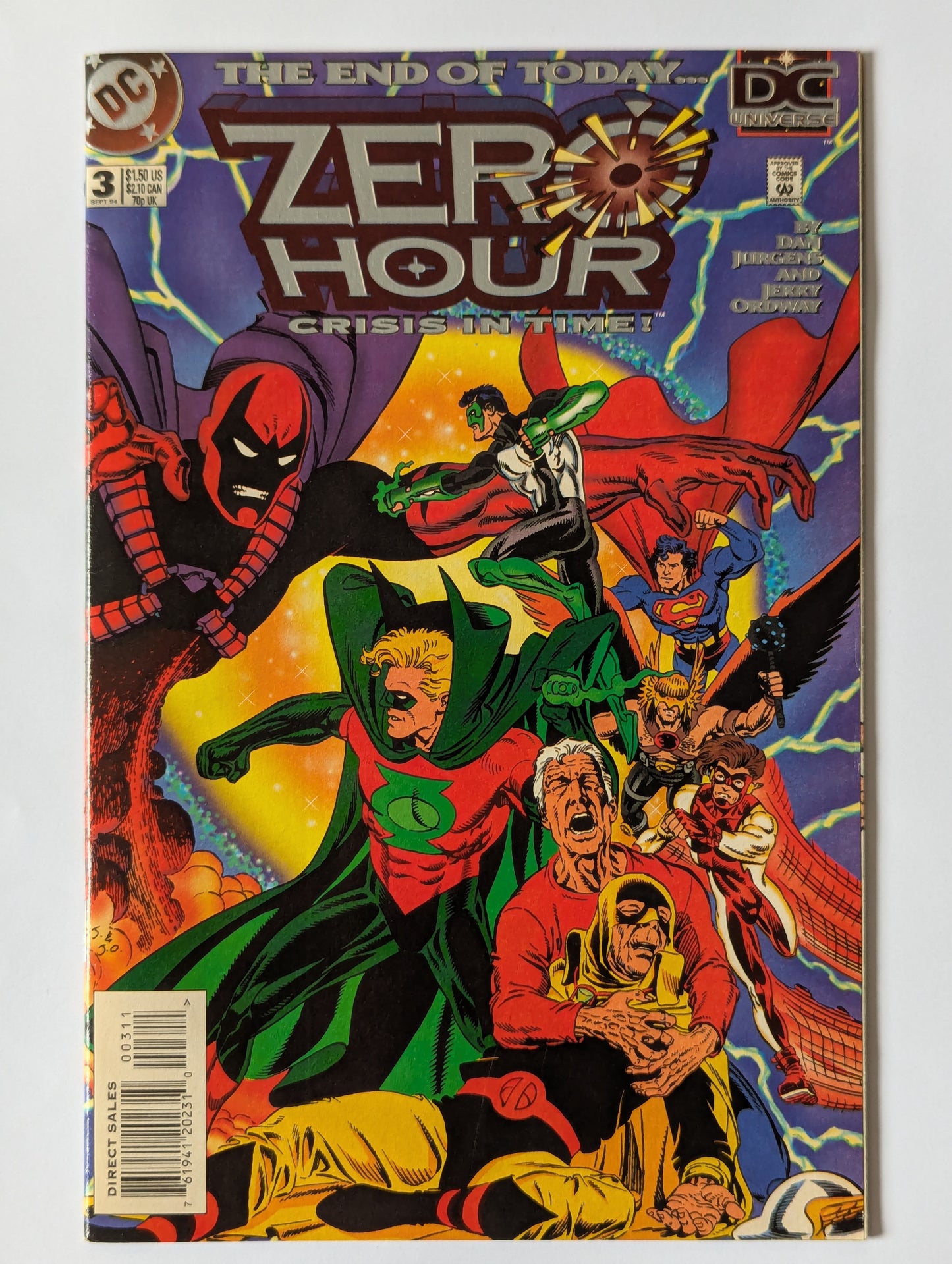 Zero Hour Crisis in Time #3 DC Comic Book